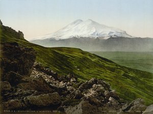 Bjerg nær Kislovodsk, Rusland, c1895 af Unbekannt