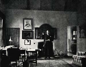 Mr. Churchill i hans studie i Westerham, 1930