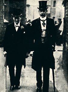 Mr. Lewis Harcourt og Mr. Churchill, c1900, 1945. af Unbekannt