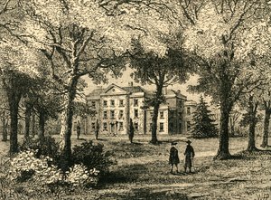 Mrs. Thrales House, Streatham, c1878. af Unbekannt