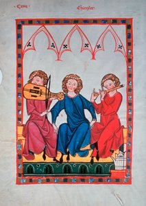 Musikere, 1304-1340 af Unbekannt