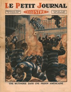 Mytteri i et amerikansk fængsel, 1931. af Unbekannt
