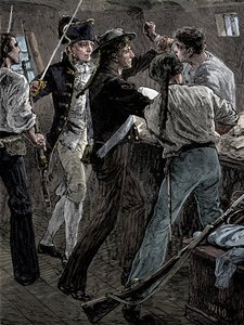 Mytteri af besætningen på Bounty, 1789 slutningen af det 19. århundrede af Unbekannt