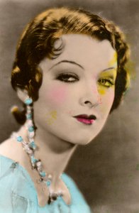 Myrna Loy 1905-1993, amerikansk skuespillerinde, 20. århundrede af Unbekannt