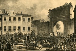 Napoleon går ind i Milano, 14. maj 1796, 1921. af Unbekannt