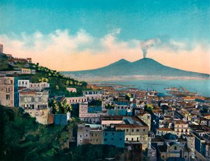 Napoli - Panorama Fra Via Tasso, Fra Via Tasso, c1900. af Unbekannt