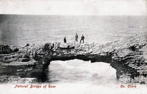 Natural Bridge of Ross, County Clare, Irland, 1906 af Unbekannt