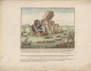 Søslag mellem den russiske og osmanniske flåde i Sortehavet den 28. og 29. juni 1788, 1788. af Unbekannt