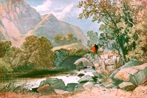 I nærheden af Bettws-y-Coed, North Wales, c1900. af Unbekannt