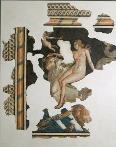 Nereide, Italien (mosaik) af Unbekannt