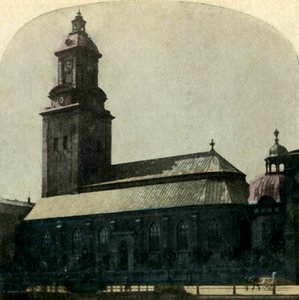 Ny kirke, Bergen, Norge, c1900. af Unbekannt