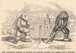 Nye cricketkjoler, for at beskytte hele England mod den nuværende Swift Bowling, 1854. af Unbekannt