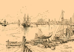 New Orleans, Louisiana, c1890. af Unbekannt