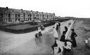 New Parade, East Worthing, West Sussex, begyndelsen af det 20. århundrede af Unbekannt