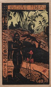 Noah Noah: Nave Nave Fenua Duftende Isle, 1893-1894. af Unbekannt