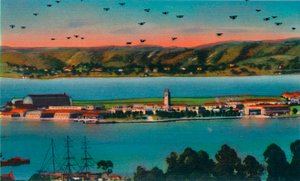 Nordøen. U.S. Naval Air Station. San Diego, Californien, c1941 af Unbekannt