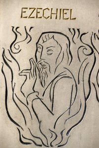 Notre Dame de France katolske kirke, London. Profeten Ezechiel, London, Storbritannien af Unbekannt