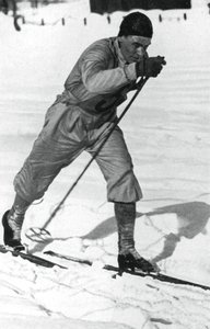 Oddbjorn Hagen, norsk langrendsløber, vinter-OL, Garmisch-Partenkirchen, 1936 af Unbekannt