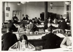 Kontorarbejdere, ca 1930 af Unbekannt