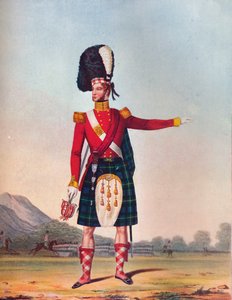 Officer for 92nd Highland Regiment of Foot, c1833. 1914 af Unbekannt