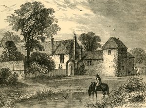 Gammel Kridtgård i 1730, c1876. af Unbekannt