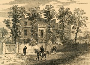 Old Gore House, i 1830, c1876. af Unbekannt