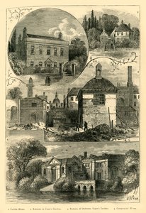 Gamle udsigter i Lambeth, c1878. af Unbekannt