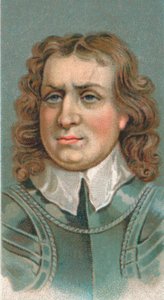 Oliver Cromwell, 1599-1658 engelsk militærleder og politiker, 1924 af Unbekannt