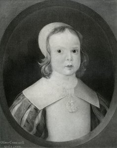 Oliver Cromwell i en alder af to, 1601, 1899 af Unbekannt