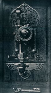 Oliver Cromwells Portable Steel Lock, c1600-tallet, 1904 af Unbekannt
