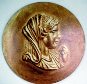 Olympias, dronning af Makedonien, 3. århundrede e.Kr af Unbekannt