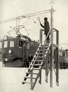 På Laplandekspressens rute, 1935-36. af Unbekannt