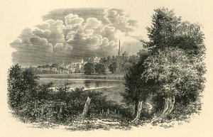 On the Wye, c1890. af Unbekannt