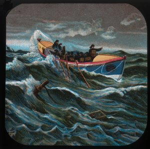På vej til vraget, c1900. af Unbekannt