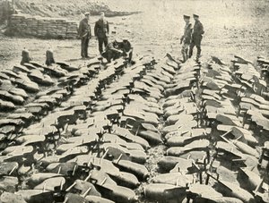 En nats rationer for en bombeeskadron, 1919. af Unbekannt