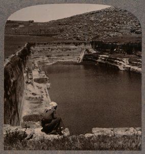 En af Salomons bassiner, ca. 1900 af Unbekannt