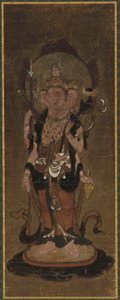 En af de tolv devaer: Bonten Brahma, slutningen af det 15.-begyndelsen af det 16. århundrede. af Unbekannt