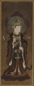 En af de tolv devaer: Taishaku-ten Indra, slutningen af det 15.-begyndelsen af det 16. århundrede. af Unbekannt