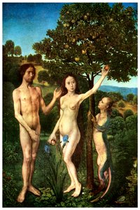 Original Sin: The Fall of Adam and Eva, c1467-1468 1956 af Unbekannt