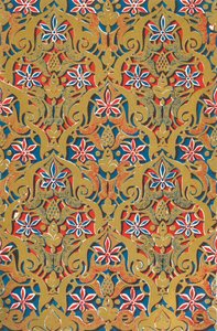 Ornament over smerter ved indgangen til Lions Court, 1907. af Unbekannt