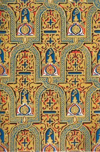 Ornamente auf Paneelen, Halle der Botschafter, 1907 von Unbekannt