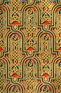 Ornamenter på paneler, Hall of Ambassadors, 1907. af Unbekannt