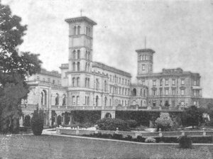 Osborne House på Victorias tid, 1901. af Unbekannt