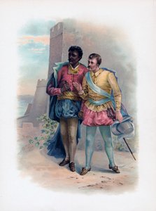 Othello og Iago, 1891 af Unbekannt
