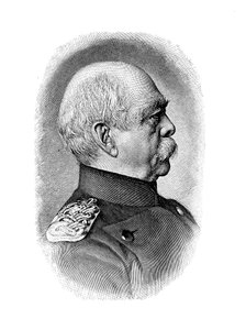 Otto von Bismarck, tysk statsmand, 1885 af Unbekannt