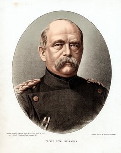 Otto von Bismarck, tysk statsmand, c1880 af Unbekannt