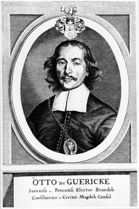 Otto von Guericke, tysk opfinder, ingeniør og fysiker, 1672 af Unbekannt