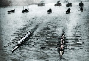 Oxford og Cambridge Boat Race, London, 1926-1927. af Unbekannt