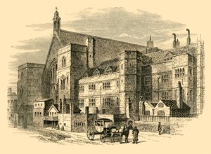 Palace Yard i det attende århundrede, 1881. af Unbekannt