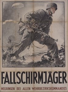 Faldskærmssoldat, 1942.